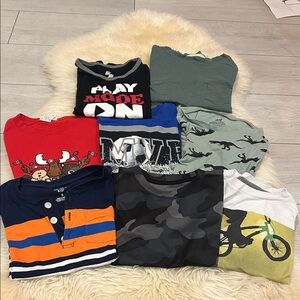 Carter's Old Navy H&M Kids T-Shirt Collection - Red, Black, Green, Blue